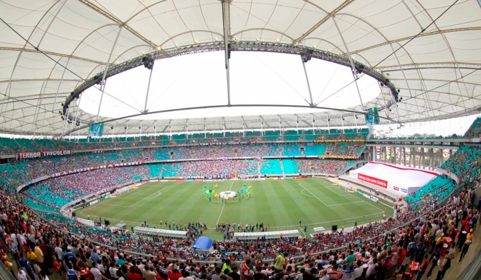 Fonte Nova Stadium, Brazil, Tensile Membrane Roof