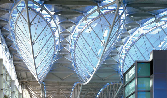 Birdair Tensile Membrane Structure San Francisco Airport