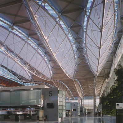 Birdair Tensile Membrane Structure San Francisco Airport