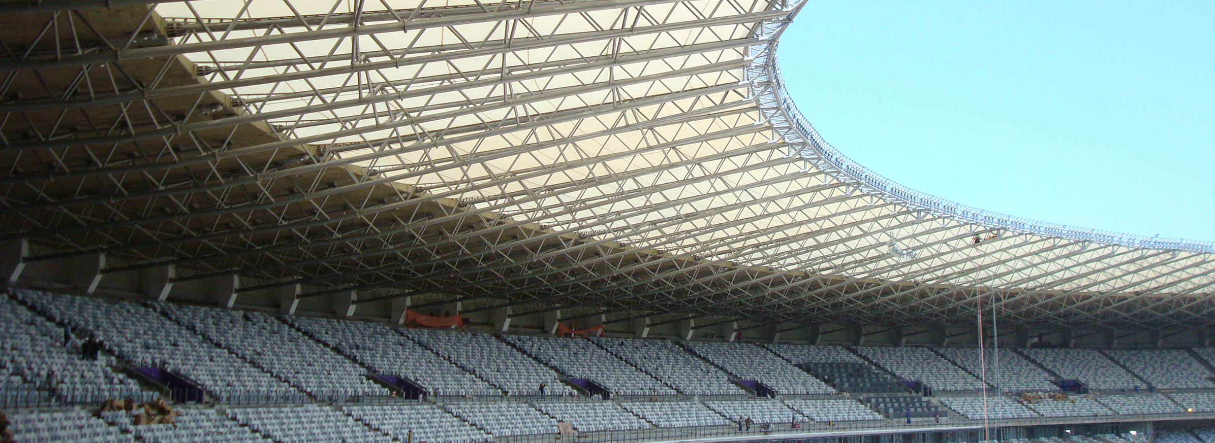 Birdair PTFE Tensile Membrane Roof