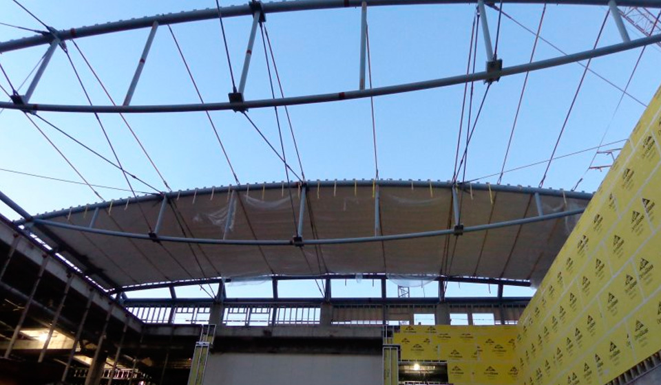 Tensile Membrane Structure - Tensotherm Birdair Roof