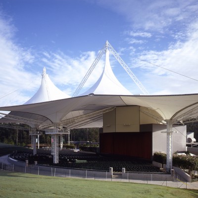 Birdair Cynthia Woodlands Pavilion Tensile Membrane Roof