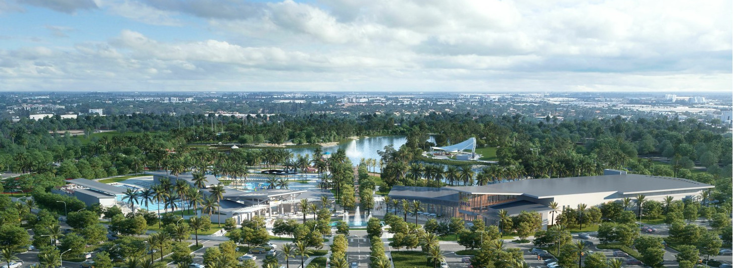 Doral Amphitheater Birdair_PTFE tensile Membrane structure