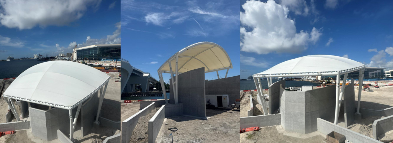 Birdair Tensile Membrane PTFE Mesh