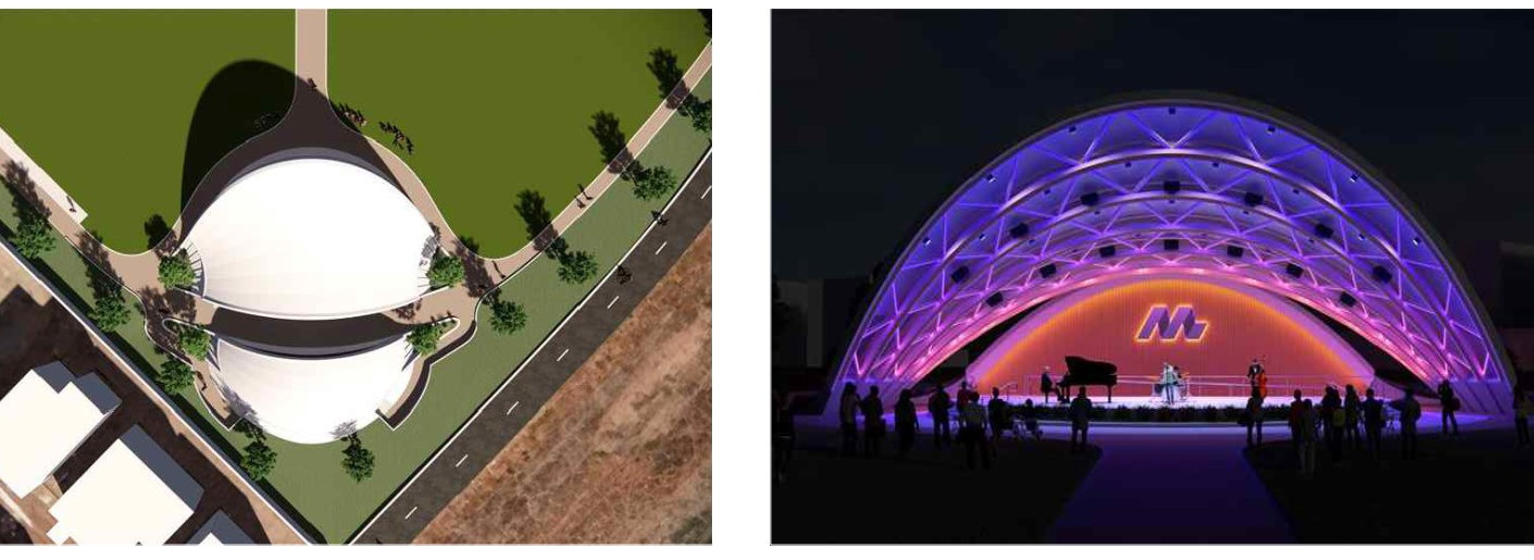 Birdair Tensile Membrane PTFE Mesh