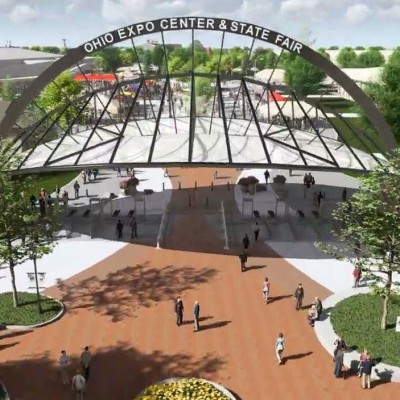Ohio Expo_North Entry_Birdair PTFE structure_feature