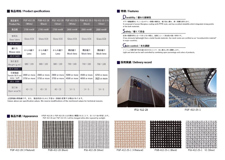 Chukoh PTFE Mesh Spec_image